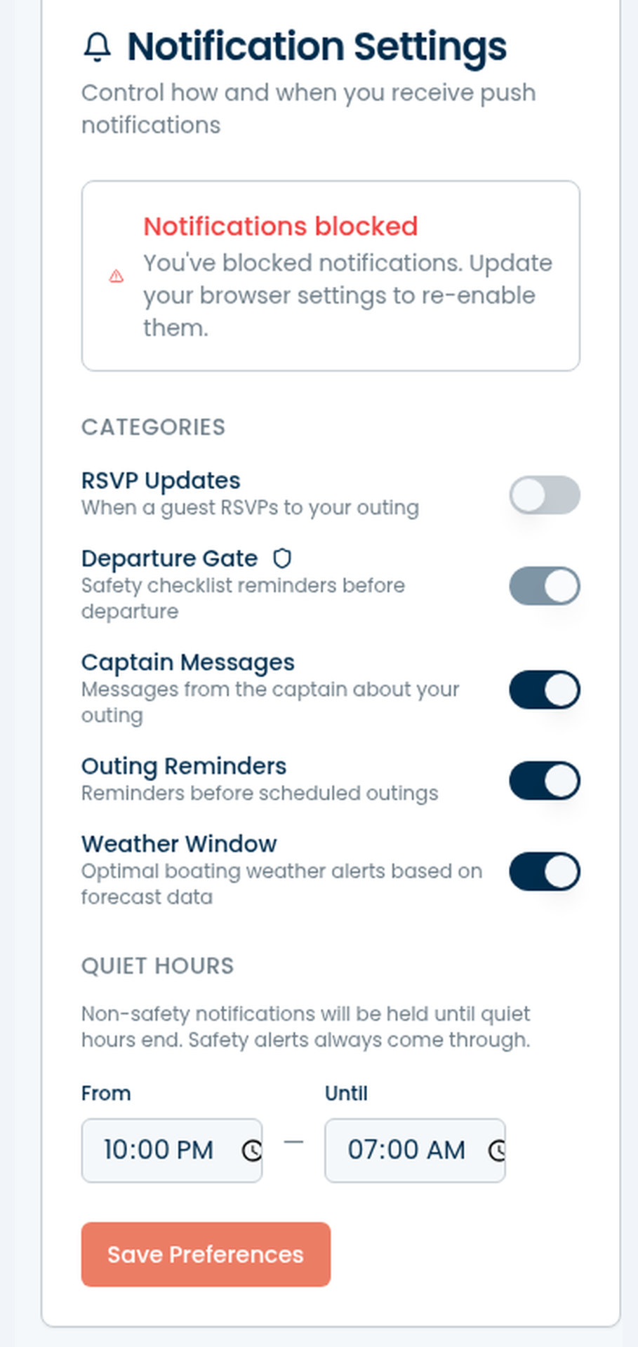 Smart notifications